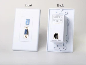 Atlona AT-WPVGA-R Passive VGA Wall Plate Extender (Receiver) over CAT5/6/7 - Picture 1 of 1