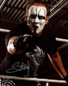 Sting AEW 8x10 Signed Photo JSA Certified Autograph - Picture 1 of 2