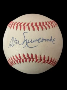 Don Newcombe Dodgers Signed Autographed Giamatti OMLB Baseball - Picture 1 of 2