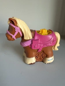 Fisher Price Little People PRINZESSIN BELLE'S HORSE PHILIPPE mit Sounds - Bild 1 von 5