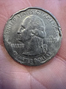 Very Rare 2000 "P" mint Virginia Quarter Press *Error* - Picture 1 of 2