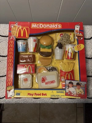 2001 McDonald's 22 Pc play food set | Sealed | Pretend toy set | Vintage | - Image 1 of 4