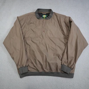 Cabelas Jacke Herren 2XL Braun Nylon Stepp Pullover Outdoor Jagd Nilo Freizeit - Bild 1 von 16