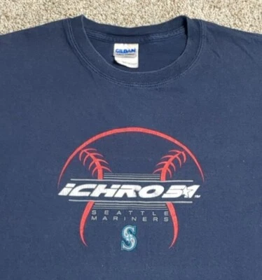 Camiseta De Colección Seattle Mariners Ichiro Suzuki "Área 51" 116 Win Temporada #51 XL Foto 1 de 4