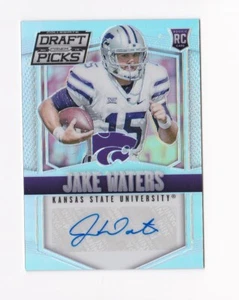 2015 Panini Prizm Draft Picks Autographs Prizms #195 Jake Waters KSU Seahawks - Picture 1 of 2