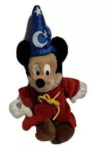 Walt Disney World Fantasia 2000 Hechicero Mickey Mouse Bolsa de Frijoles Peluche - Imagen 1 de 4