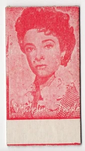 Tarjeta Española Máquina de Pesar Peso Calzados Garcera Actriz Micheline Presle - Imagen 1 de 2