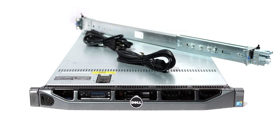 Unidad de disco duro Dell PowerEdge R610 -2x L5520 QC 2,26 Ghz - 16 GB de RAM - 4x146 GB Foto 1 de 1