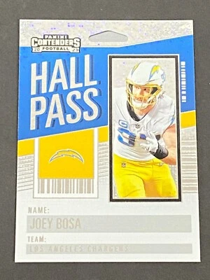 Joey Bosa 2023 Contenders Hall Pass #10 - Image 1 of 4