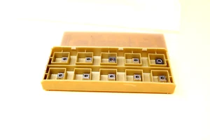 Qty. 10, Iscar SOMT 060204-DT, IC 808 Carbide Inserts. Israel, New - Picture 1 of 8