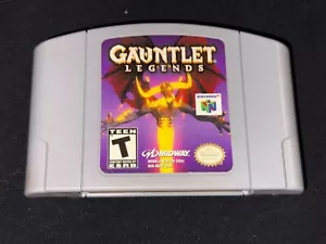 Gauntlet Legends (Nintendo 64, 1999) Limpio/Probado/Auténtico N64 - Imagen 1 de 4
