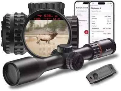 Burris Eliminator 6 Rifle Scope, 4-20x52mm, 34mm Tube, Second Focal : 200177