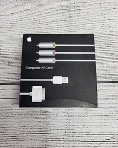 Apple 2007 Composite Audio Video Kabel MB129LL/A iPod iPhone Open Box NEU - Bild 1 von 4
