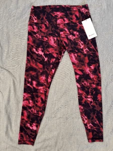NWT Lululemon Align High Rise HR Pant 28" - Intensity Pink Blossom Multi - sz 14 - Picture 1 of 5