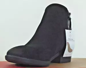 Comfortiva Carrie Wildleder schwarz metallic Stiefeletten Größe 6M - Bild 1 von 6