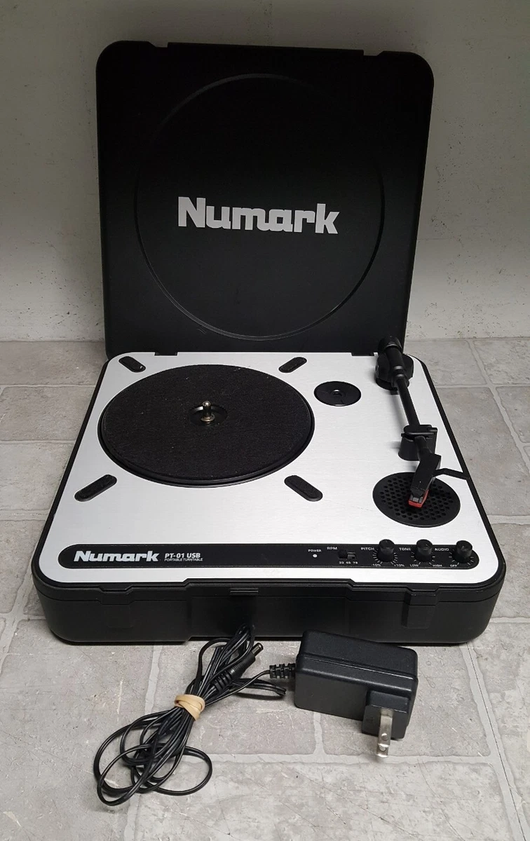 Numark PT-01 USB ポータブルターンテーブル PT01 USB | Numark