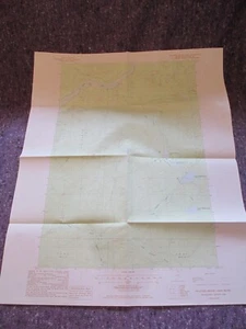 Pelletier Brook Lakes, Maine Original Vintage USGS Topo Topographic Survey Map - Picture 1 of 2