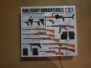 Tamiya Nr.: mm111 Military Miniatures German Infantry Weapon Set  1:35 OVP - Picture 1 of 2