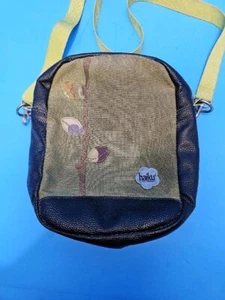 Haiku Purse by Sharon Eisenhauer Crossbody Bag Strap Black/Green - Picture 1 of 9