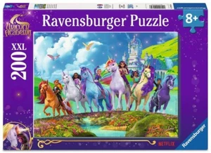 Ravensburger Puzzle 12004165 La Magia dell'Accademia Unicorno 8+ 200 Pezzi XXL - Foto 1 di 2