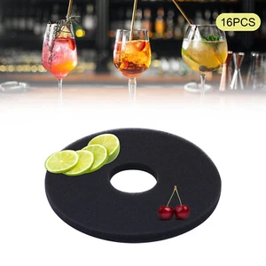 16Pcs Bar Rimmer Sponges Replace For Cocktail Glass Rimmer Margarita Salt Lime - Bild 1 von 17