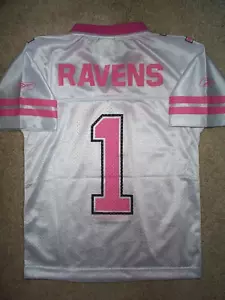 *IRREGULAR* Baltimore Ravens #1 NFL Football Trikot Jugend *MÄDCHEN* (s-small 7-8) - Bild 1 von 2