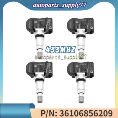 4x Tire Sensor 36106856209 for Mini Cooper Clubman BMW TPMS Sensor 36106881890 — 第 1/4 张图片