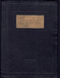 Anuario de escuela secundaria Natrona 1927, edición Gusher, Casper Wyoming - Imagen 1 de 24