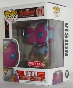 Funko POP! Marvel #71 Avengers Age of Ultron Vision Phasing Target Exclusive - Picture 1 of 6