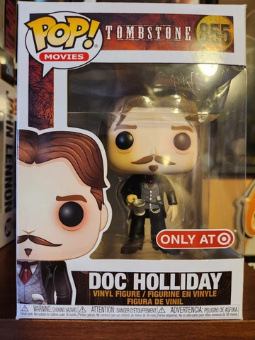Funko Pop! MOVIES - DOC HOLLIDAY #855 - TOMBSTONE - TARGET EXCLUSIVE - VAULTED Cover