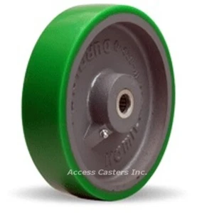 W-820-D-3/4 8" x 2" Duralast Polyurethane on Cast Iron Wheel, 1500 lbs Capacity - Picture 1 of 1