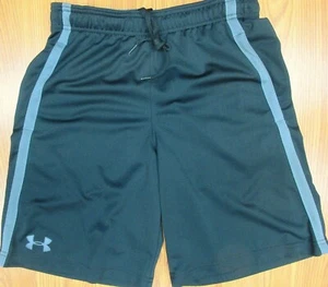PANTALONES CORTOS UNDER ARMOUR HEATGEAR MALLA GRIS Y NEGRO Talla MEDIANA, M - Imagen 1 de 4