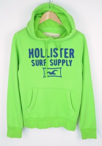 green hollister hoodie