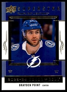 Brayden Point 2023-24 Upper Deck Series 1 Honor Roll RC #HR-21 Tampa Bay
