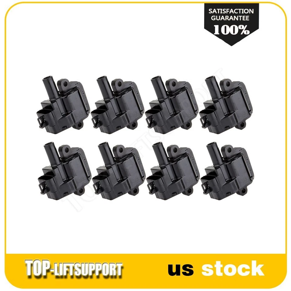 New Ignition Coil Kit UF192 fits 1997-2004 Chevrolet Corvette 8Pack - Image 1 of 4