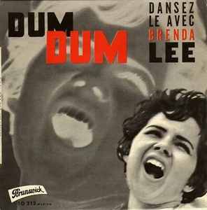 BRENDA LEE DUM DUM FRENCH ORIG EP 45 PS 7" - Picture 1 of 1