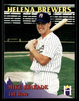 Mike Kinkade 1995 Helena Brewers Team Set - Image 1 of 2
