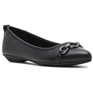 Anne Klein Women's Oddena Comfort Flat Size 7 Black - Picture 1 of 7