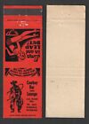 Cowboy Bar & Lounge {Limp In Leap Out Ph 4051} Pinedale Wyoming Matchbook Cover