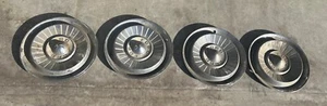 1957 FORD FAIRLANE 14" WHEEL COVERS HUBCAPS, SET OF 4 - Picture 1 of 4