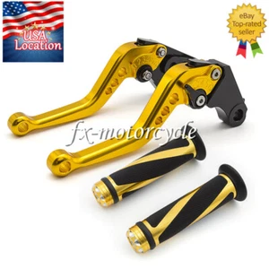For Honda CBR500R CB500F CB500X 2013-2021 CNC Brake Clutch Levers with Grips - Picture 1 of 12