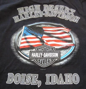 Harley Davidson High Desert Boise, Id Kurzarm T-Shirt Herren Xxl TOP - Bild 1 von 3
