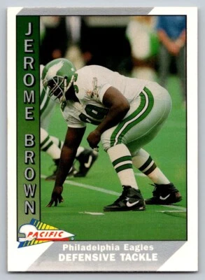 1991 Pacific - #383 Jerome Brown - Image 1 of 2