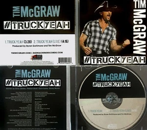 McGRAW TIM *VG+* "TRUCK YEAH" 2012 US CURB WAL-MART ONLY PRE-RELEASE CD SINGLE - Imagen 1 de 1