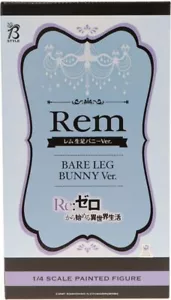 Re Zero Starting Life in Another World Bare Leg Bunny Ver. Rem Figure FREEing - Picture 1 of 9