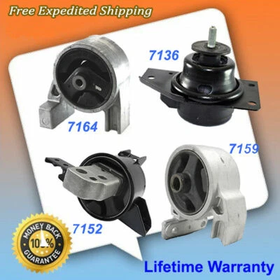 For Hyundai Accent 1.6L Engine Motor & Trans. Mount 7136 7152 7159 7164 M1166 - Image 1 of 4