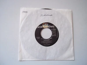 SURVIVOR The Search Is Over; It's The Singer Not - 45 RPM 7" Single Record 1984 - Picture 1 of 6