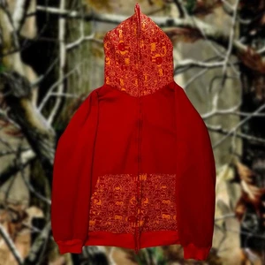 vintage bathing ape baby milo full zip animal print hoodie - Picture 1 of 6
