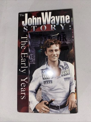 NEW Sealed The John Wayne Story: The Early Years (2001) VHS Foto 1 de 3