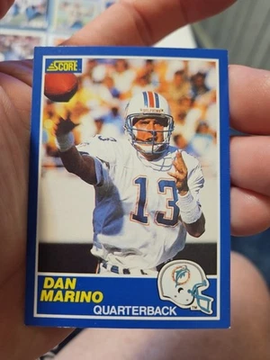 Tarjeta de fútbol americano Dan Marino 1989 Score #13 Miami Dolphins Foto 1 de 3